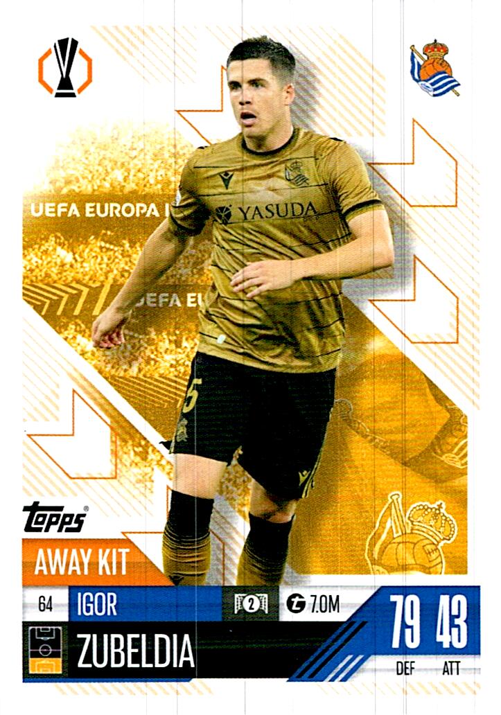 Match Attax Extra 2025 Igor Zubeldia nº64