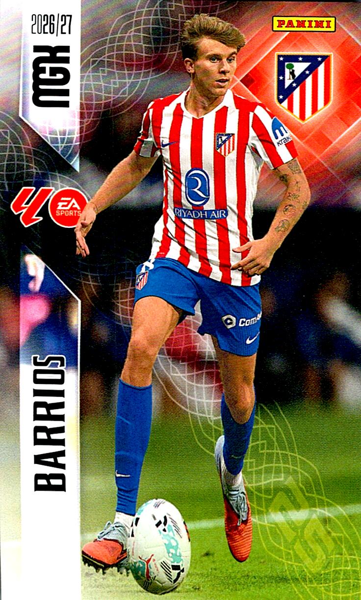 MEGACRACKS 2026/2027 BARRIOS ATLÉTICO DE MADRID Nº65