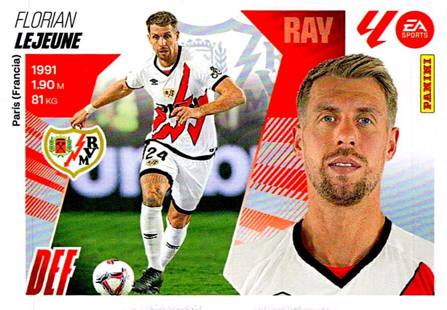 LIGA ESTE 2025/2026 RAYO VALLECANO LEJEUNE Nº7