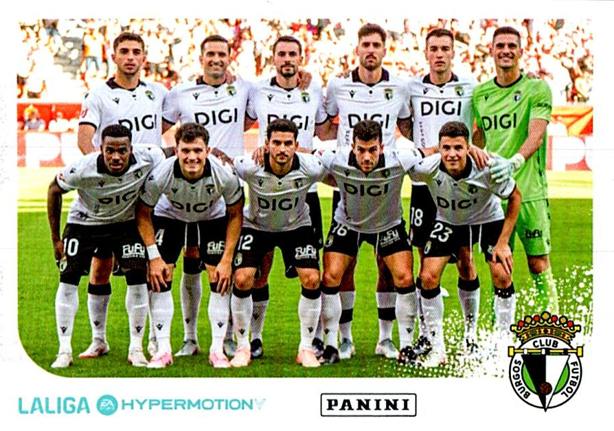 LALIGA HYPERMOTION 2025-26 ALINEACION BURGOS Nº60