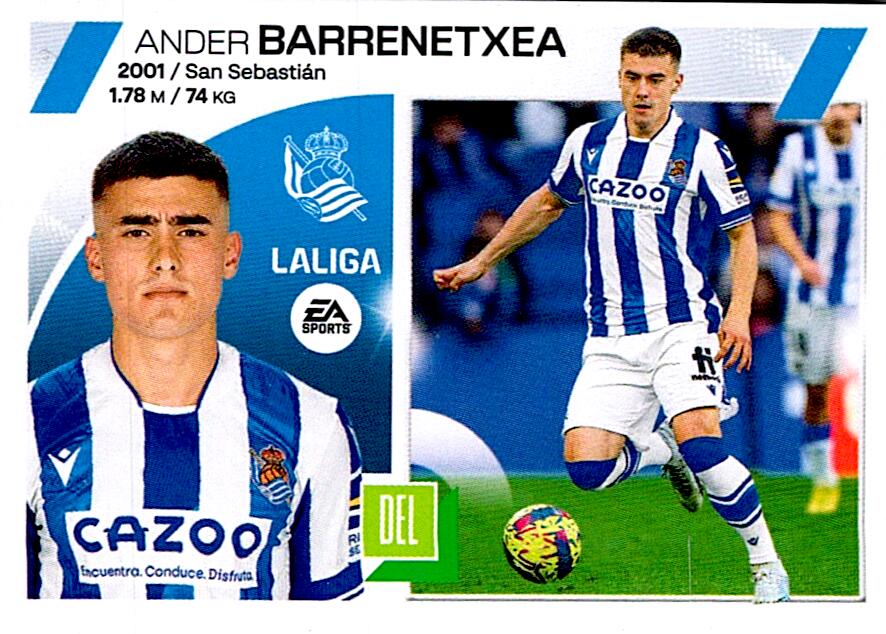 LIGA ESTE 2023/24 BARRENETXEA REAL SOCIEDAD 18