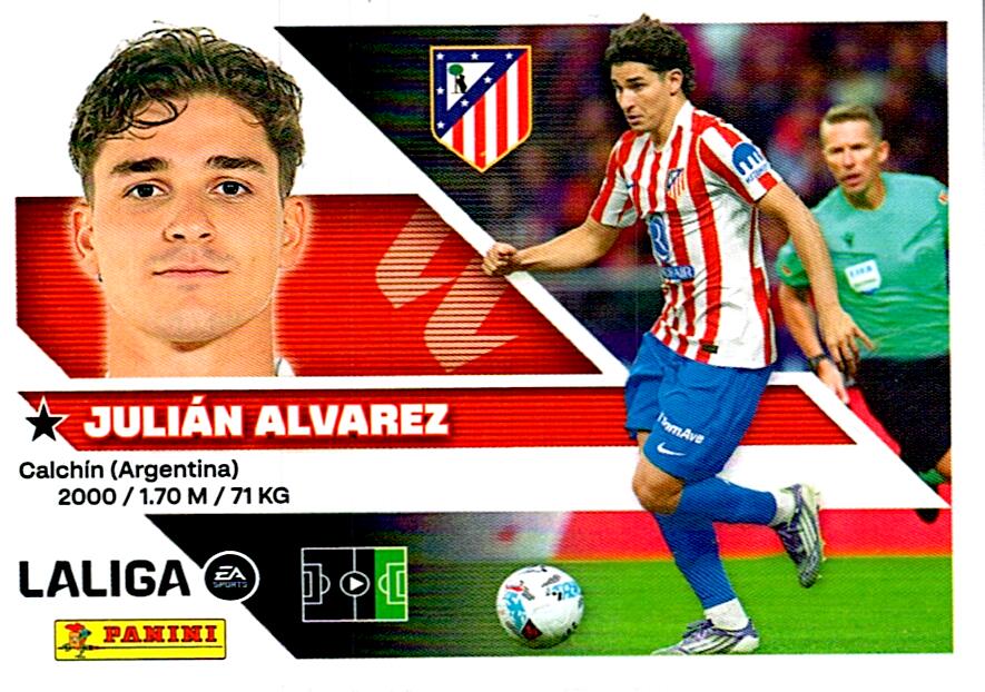 LIGA ESTE 2026/2027 JULIAN ALVAREZ ATLETICO DE MADRID Nº20