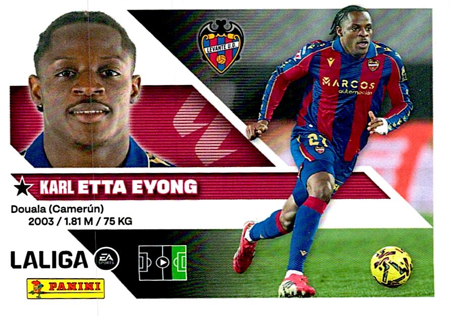LIGA ESTE 2026/2027  LEVANTE UD ETTA EYONG Nº19