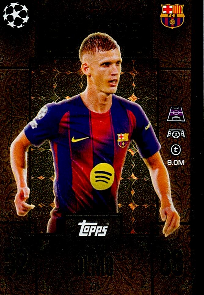TOPPS MATCH ATTAX EXTRA 2025/26 DANI OLMO KINGS OF EUROPE Nº235