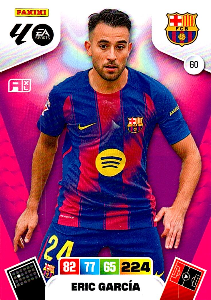 ADRENALYN LA LIGA 2025/2026 ERIC GARCIA FC BARCELONA Nº60