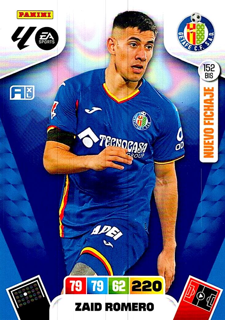 ADRENALYN LA LIGA 2025/2026 ZAID ROMERO NUEVO FICHAJE Nº152 BIS
