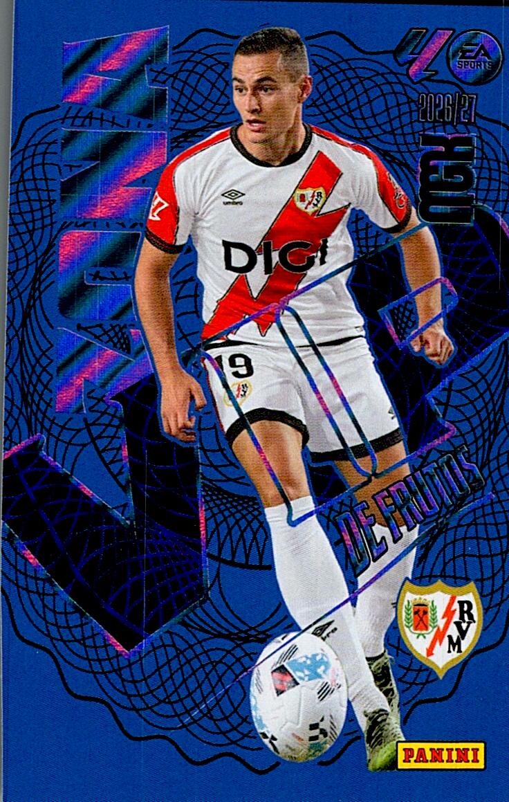 MEGACRACKS 2026/2027 ZONA VIP DE FRUTOS RAYO VALLECANO Nº392