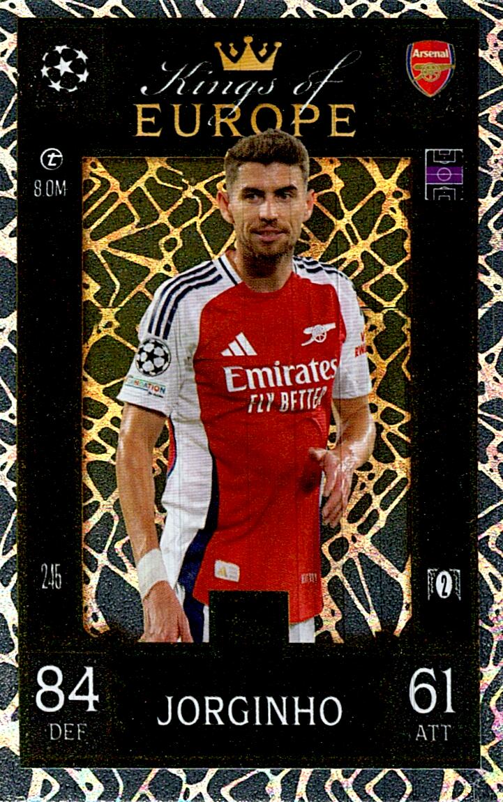 Match Attax Extra 2025 Jorginho Kings Of Europe nº245
