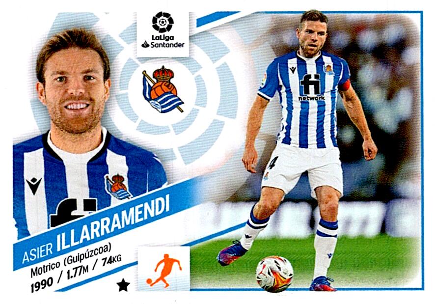 Cromo Liga Este 2022/2023 ILLARRAMENDI REAL SOCIEDAD Nº12