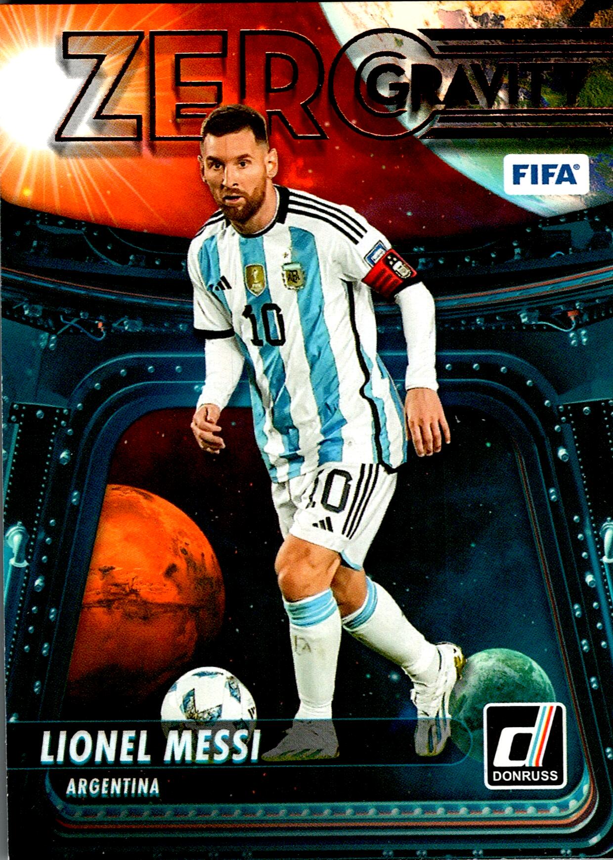 PANINI DONRUSS FIFA 2023/2024 LIONEL MESSI ZERO GRAVITY Nº5