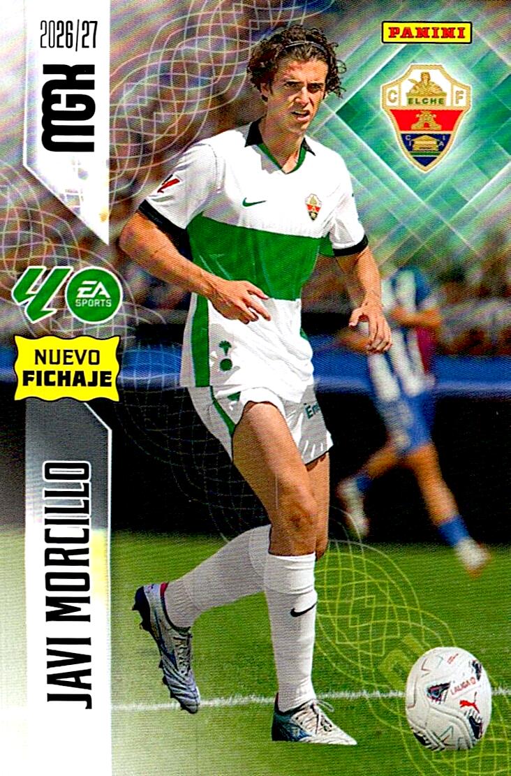 MEGACRACKS 2026/2027 JAVI MORCILLO NUEVO FICHAJE Nº473 SEGUNDA EDICION