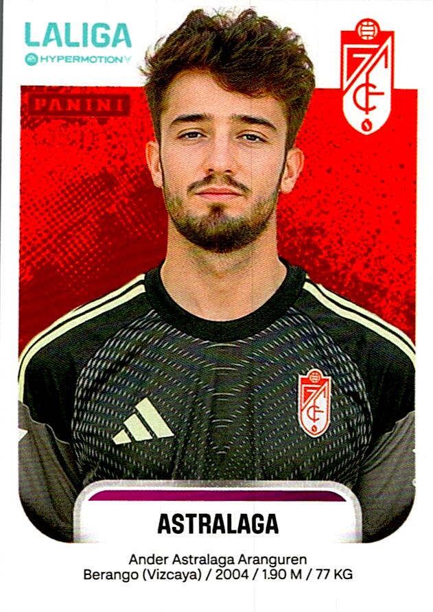 LALIGA HYPERMOTION 2025-26 ASTRALAGA GRANADA Nº214