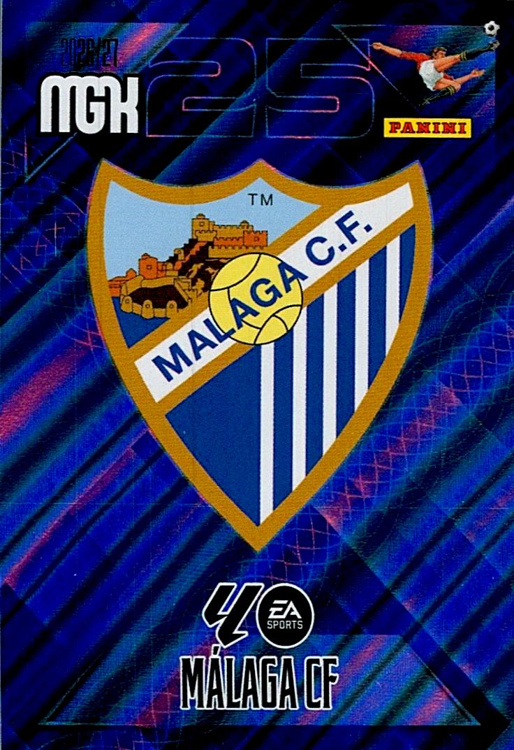 MEGACRACKS 2026/2027 ESCUDO MÁLAGA CF Nº235