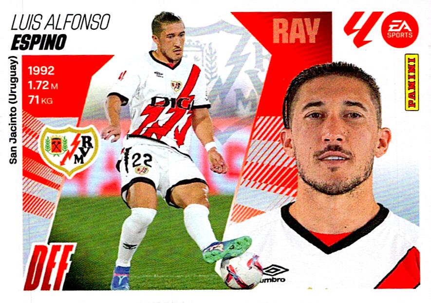LIGA ESTE 2025/2026 RAYO VALLECANO ESPINO Nº9