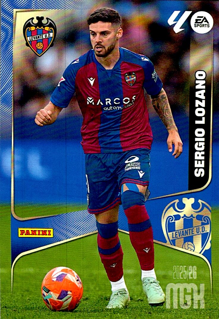 MEGACRACKS 2025/2026 SERGIO LOZANO LEVANTE UD Nº209