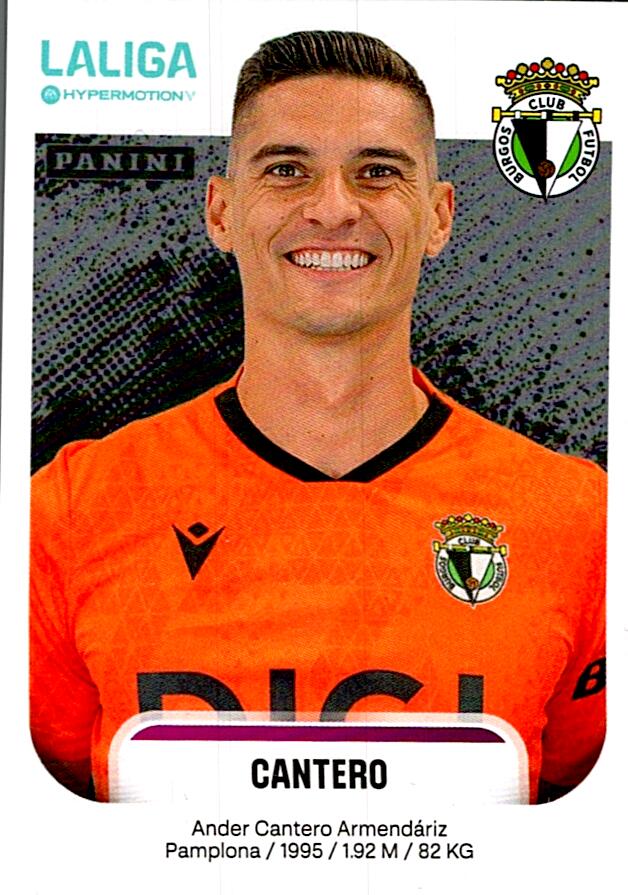LALIGA HYPERMOTION 2025-26 CANTERO BURGOS Nº61