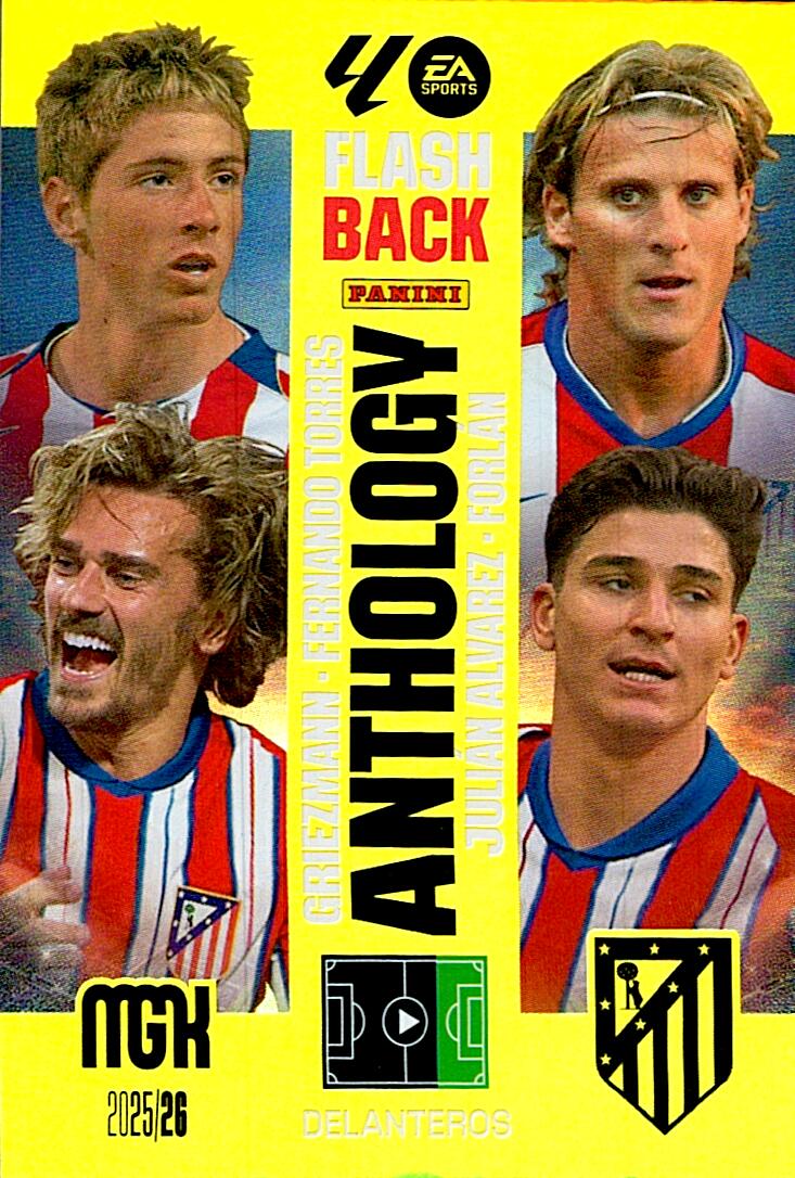 MEGACRACKS 2025/2026 ATLETICO DE MADRID FLASH BACK ANTHOLOGY Nº426
