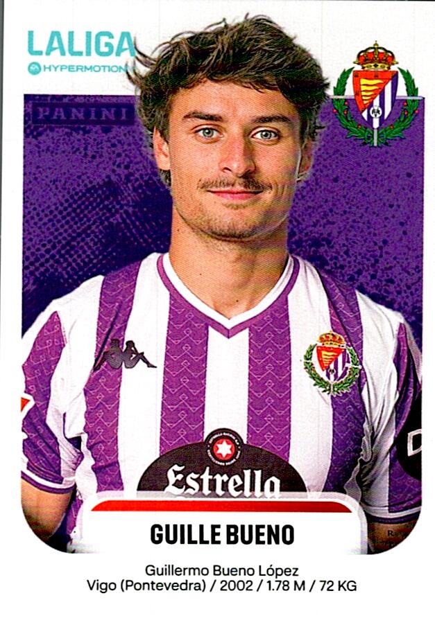 LALIGA HYPERMOTION 2025-26 GUILLE BUENO VALLADOLID Nº390