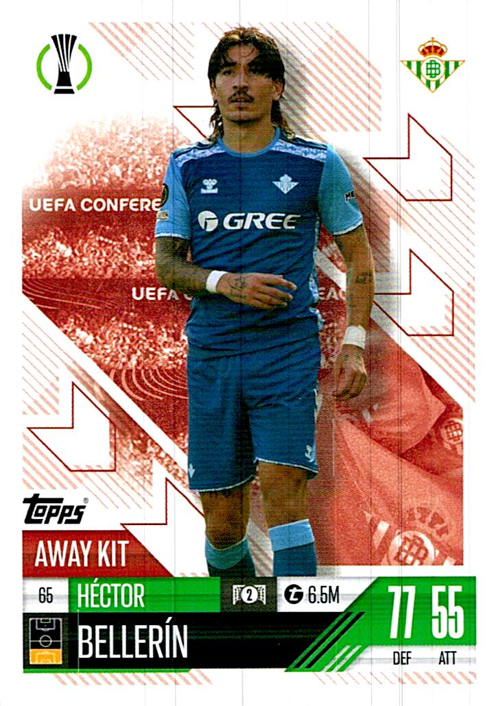 Match Attax Extra 2025 Héctor Bellerín nº65