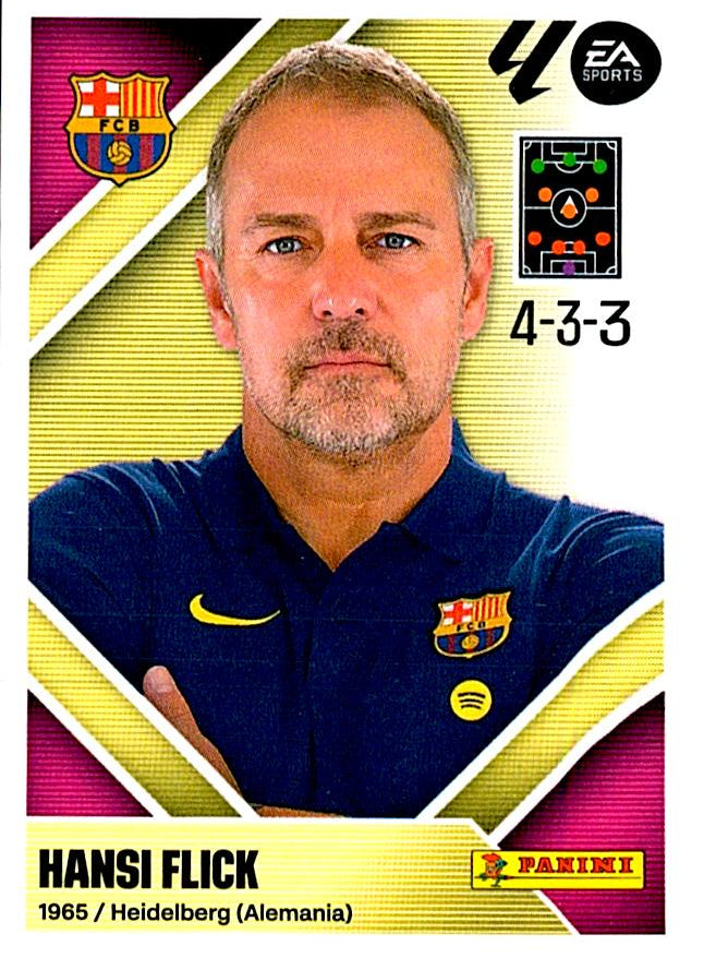 LIGA ESTE 2026/2027 HANSI FLICK FC BARCELONA Nº2