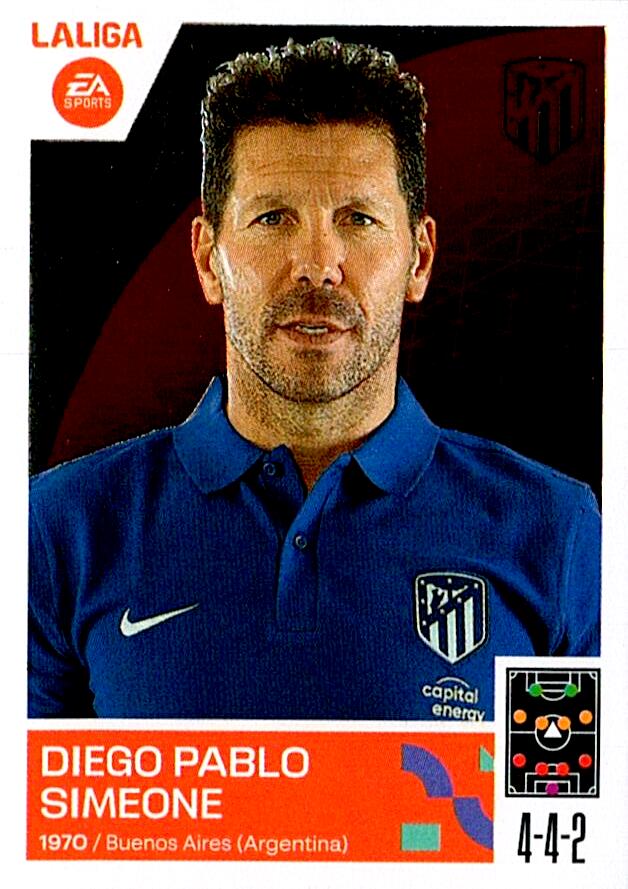 LIGA ESTE 2023/24 SIMEONE ATLETICO DE MADRID 2
