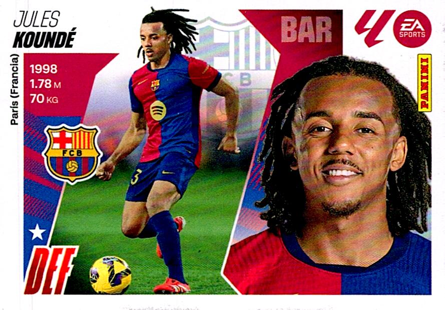 LIGA ESTE 2025/2026 FC BARCELONA KOUNDE Nº5