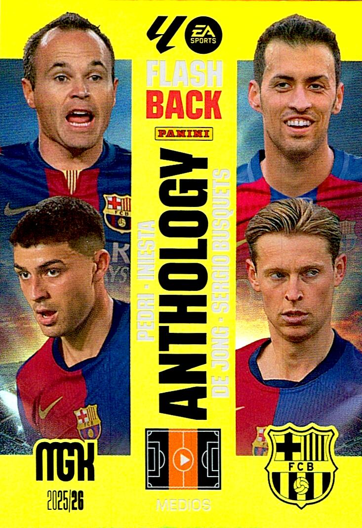 MEGACRACKS 2025/2026 FC BARCELONA FLASH BACK ANTHOLOGY Nº427