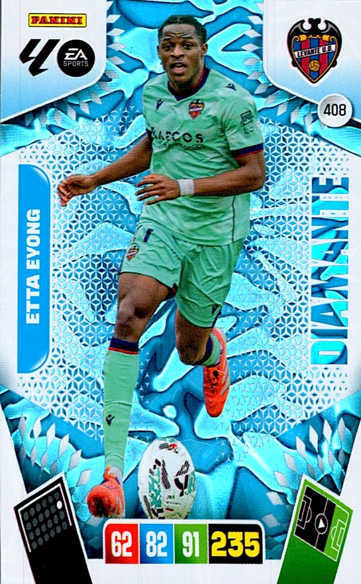 ADRENALYN LA LIGA 2025/2026 ETTA EYONG DIAMANTE Nº408