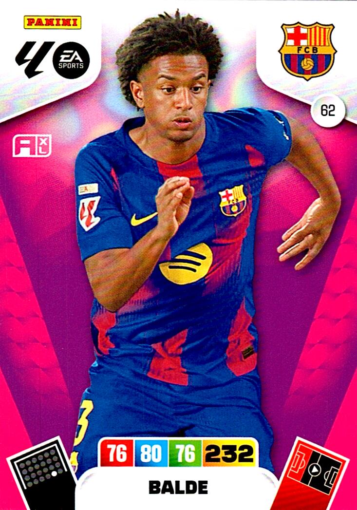 ADRENALYN LA LIGA 2025/2026 BALDE FC BARCELONA Nº62