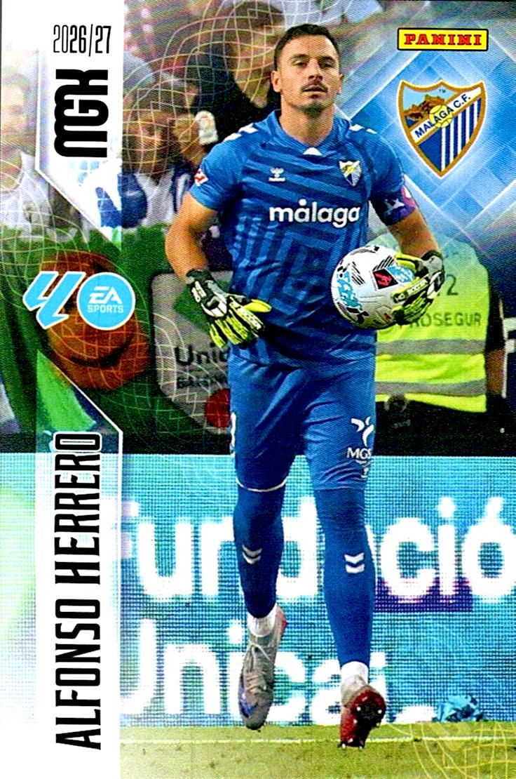 MEGACRACKS 2026/2027 ALFONSO HERRERO MÁLAGA CF Nº236
