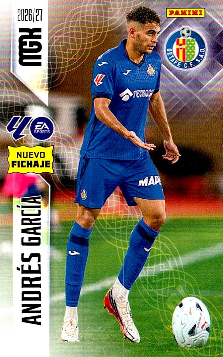 MEGACRACKS 2026/2027 ANDRES GARCIA NUEVO FICHAJE Nº474 SEGUNDA EDICION