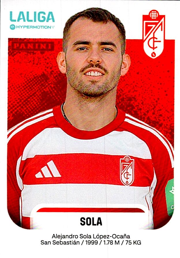 LALIGA HYPERMOTION 2025-26 SOLA GRANADA Nº215