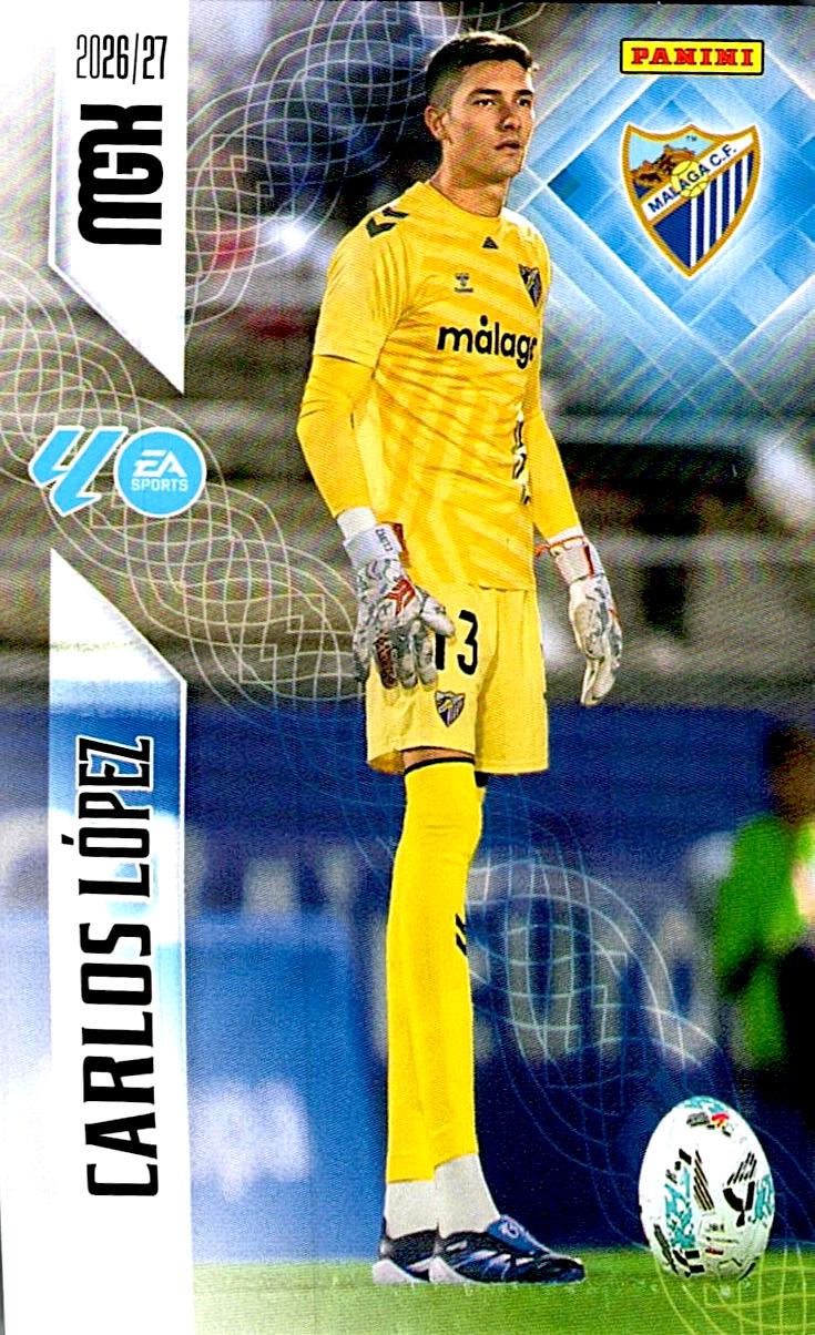 MEGACRACKS 2026/2027 CARLOS LÓPEZ MÁLAGA CF Nº237