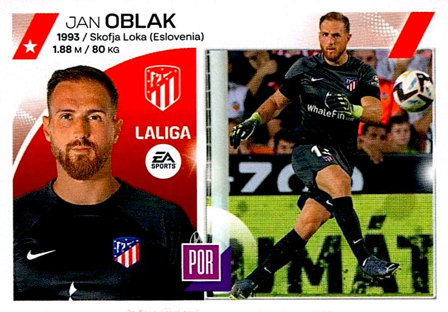 LIGA ESTE 2023/24 OBLAK ATLETICO DE MADRID 3