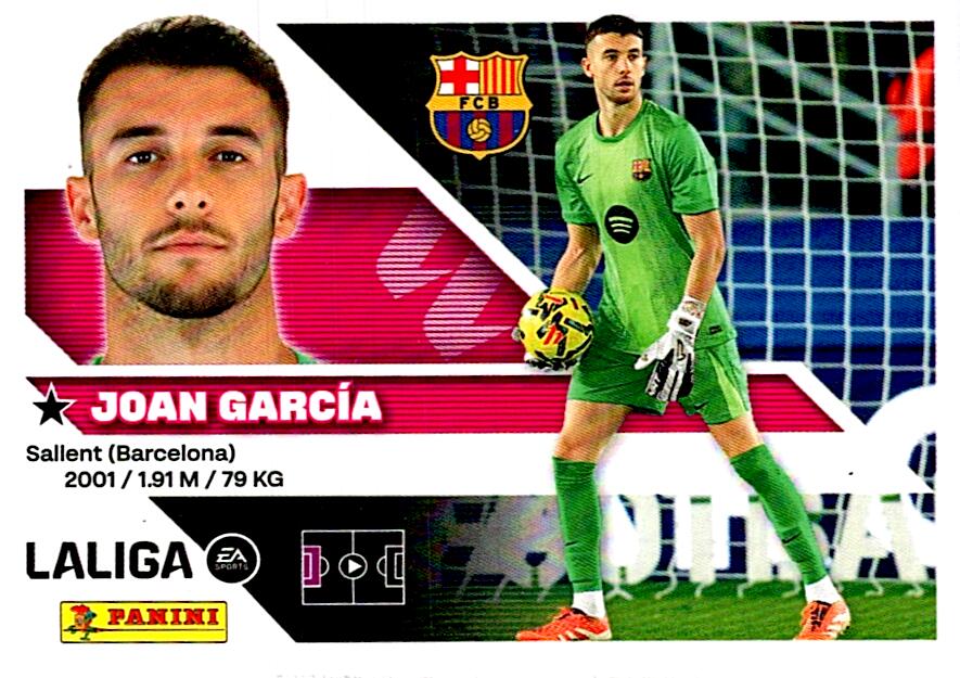 LIGA ESTE 2026/2027 JOAN GARCIA FC BARCELONA Nº3