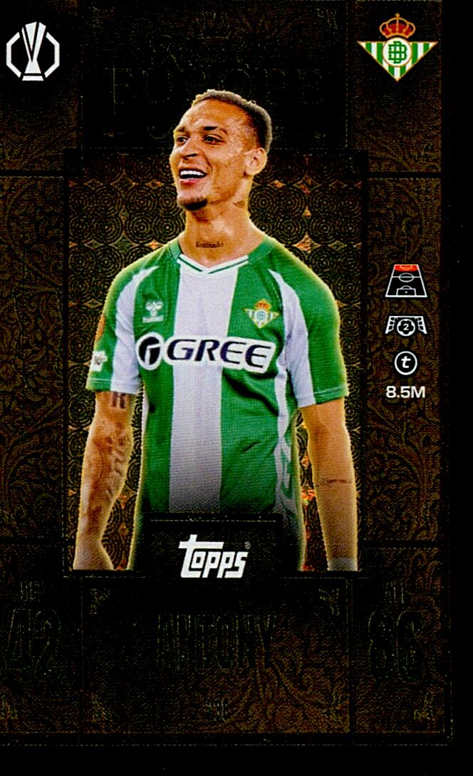TOPPS MATCH ATTAX EXTRA 2025/26 ANTONY KINGS OF EUROPE Nº238