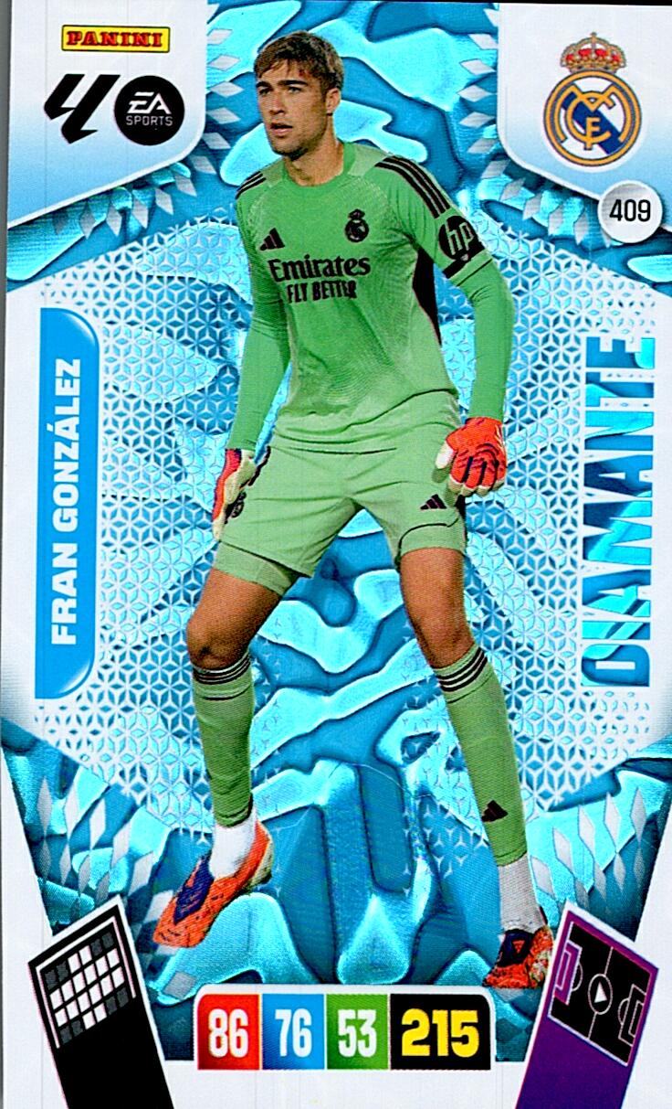 ADRENALYN LA LIGA 2025/2026 FRAN GONZALEZ DIAMANTE Nº409