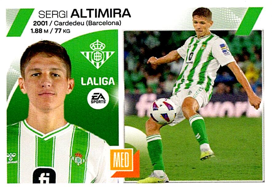 LIGA ESTE 2023/2024 ALTAMIRA R. BETIS COLOCA Nº8 BIS CUARTA EDICION