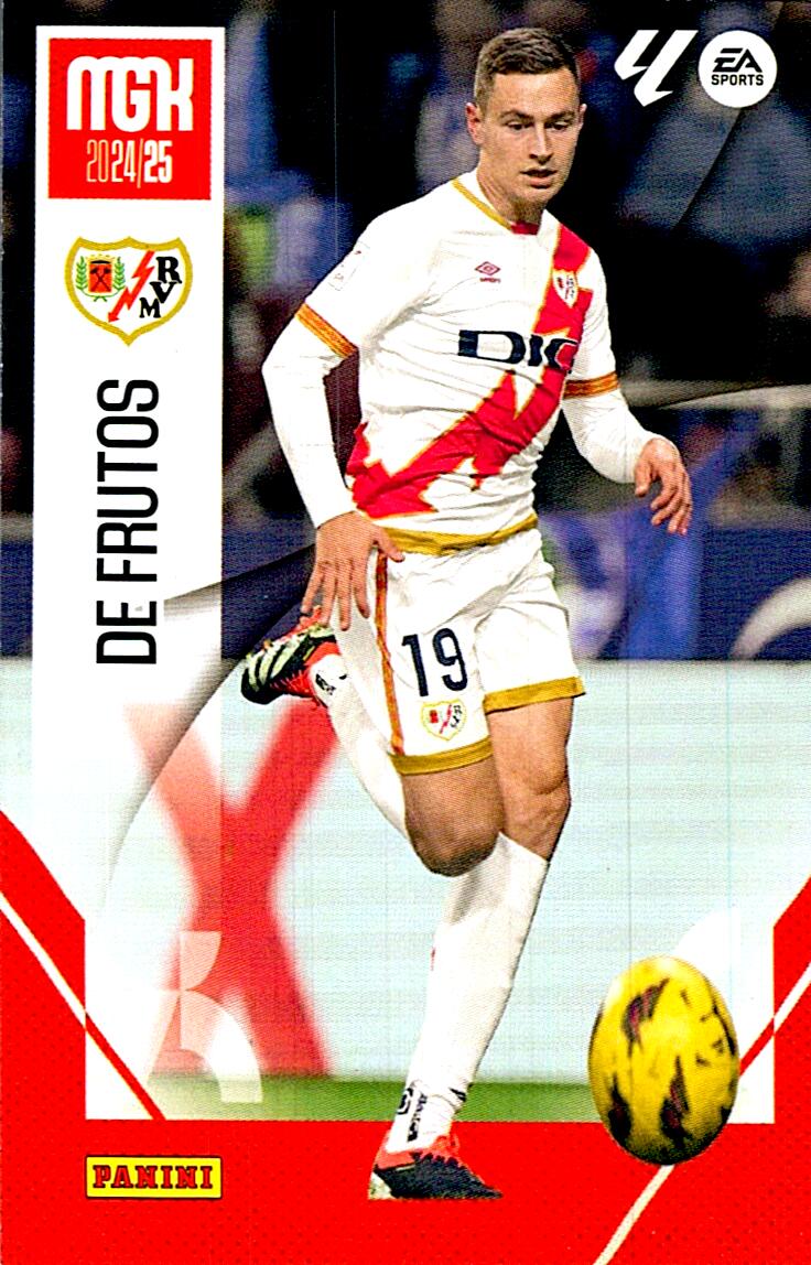 Megacracks 2024/2025 DE FRUTOS Rayo Vallecano Nº 286