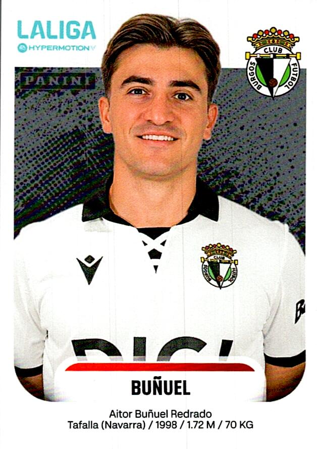 LALIGA HYPERMOTION 2025-26 BUÑUEL BURGOS Nº63