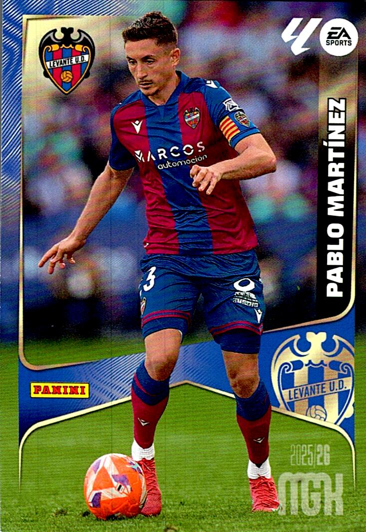 MEGACRACKS 2025/2026 PABLO MARTINEZ LEVANTE UD Nº211