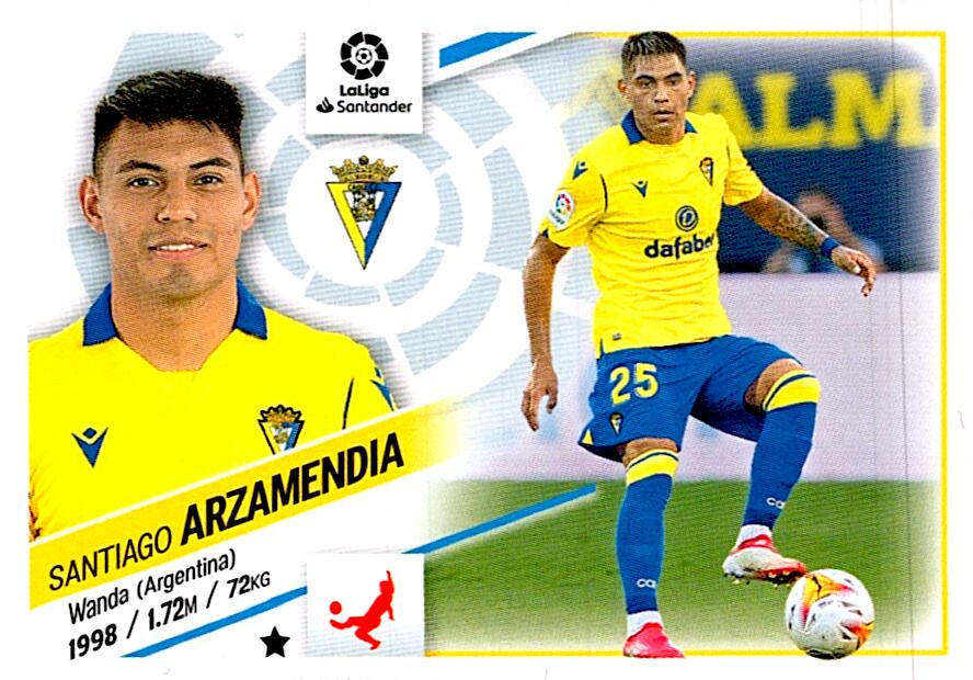 Cromo Liga Este 2022/2023 ARZAMENDIA COLOCA Nº5BIS SEGUNDA EDICION