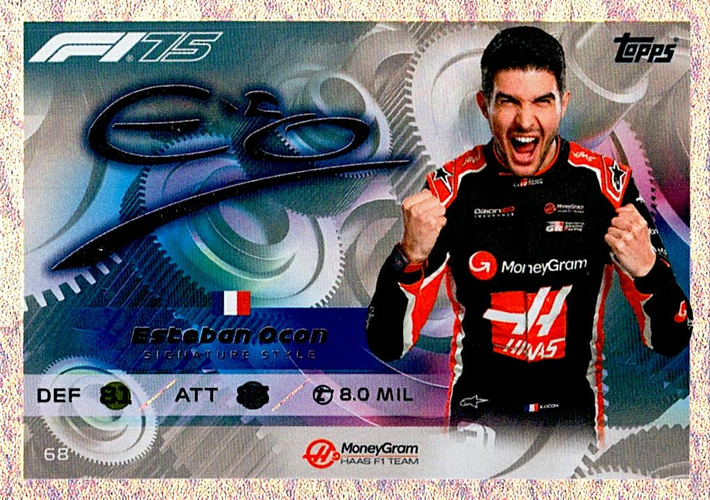 Turbo Attax 2025 ESTEBAN OCON AUTO nº68