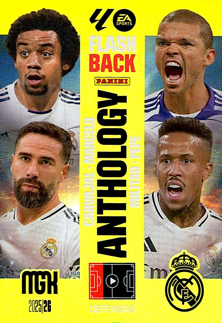 MEGACRACKS 2025/2026 REAL MADRID FLASH BACK ANTHOLOGY Nº429