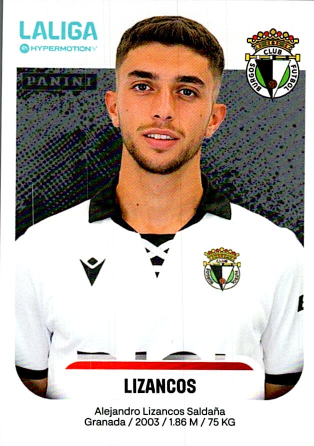 LALIGA HYPERMOTION 2025-26 LIZANCOS BURGOS Nº64A