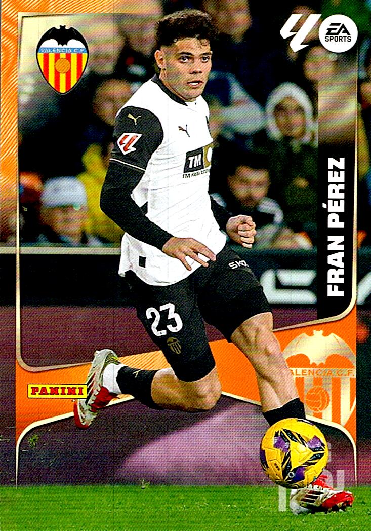 MEGACRACKS 2025/2026 FRAN PEREZ VALENCIA CF Nº358