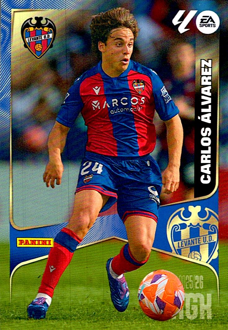 MEGACRACKS 2025/2026 CARLOS ALVAREZ LEVANTE UD Nº212