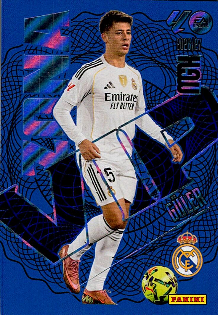 MEGACRACKS 2026/2027 ZONA VIP GÜLER REAL MADRID Nº396