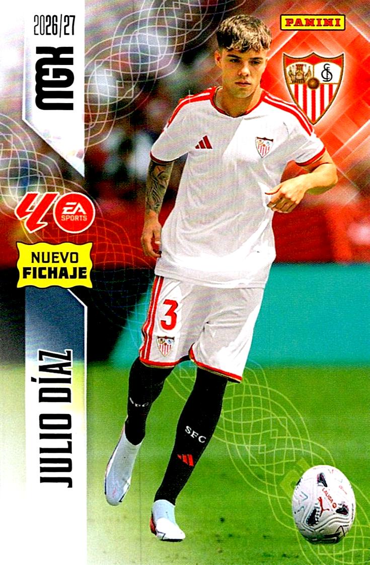 MEGACRACKS 2026/2027 JULIO DIAZ NUEVO FICHAJE Nº477 SEGUNDA EDICION