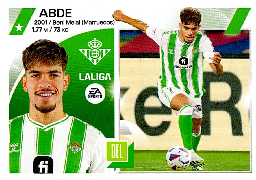LIGA ESTE 2023/2024 ABDE R. BETIS COLOCA Nº14 BIS CUARTA EDICION